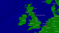 UK + Ireland Towns + Borders 1600x900